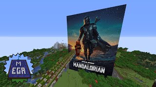 Mandalorian ending credits theme  Ludwig Göransson Minecraft note block cover [upl. by Sirromed306]