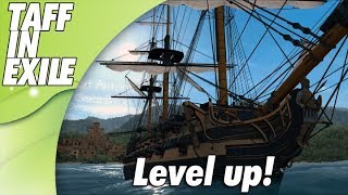 Naval Action  Early Access  Searching Shipwrecks and lvl up [upl. by Eizdnil]