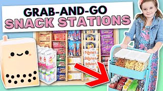 Build a REAL Snack Store in YOUR HOUSE Ultimate SNACK STATION Organization [upl. by Timothea]