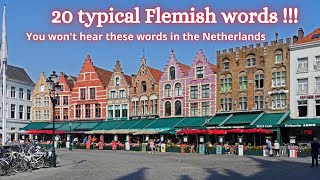 20 typical Flemish words  These ones youll only hear in Belgium [upl. by Stier]