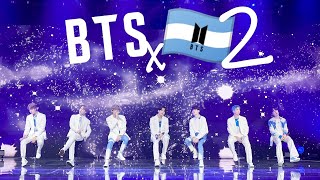 BTS interacción con ARGENTINA 2 [upl. by Iona]