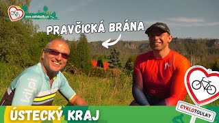 Na kole okolím Pravčické brány a Českým Švýcarskem [upl. by Raffaj473]