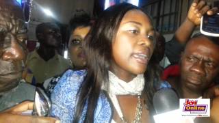 Actress Emelia Brobbey arrives in Ghana and speaks after shoplifting scandal [upl. by Ashil]