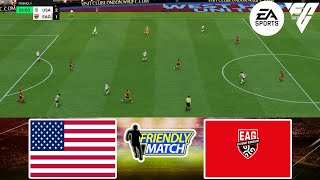 FC 24  USA W vs En avant de Guingamp W 26112024  Friendly Match  Gameplay PS  Full Match [upl. by Culbert]