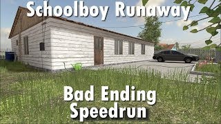 WORLD RECORD  Schoolboy Runaway PC  speedrun ending 18 Any Easy  20 seconds [upl. by Oiril963]