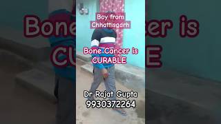 Bone Cancer Ewing Sarcoma patient walking after operation with ECRT Technique  Dr Rajat Gupta [upl. by Eerual]