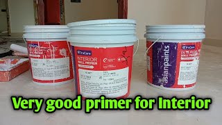 Asian paint True care Advance Interior primer  inside ke liye sabse Accha Primer [upl. by Camp]