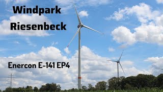 Windpark RiesenbeckLager Feld  9× Enercon E141 EP4 [upl. by Bremen]