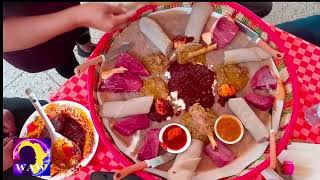 The most famous Ethiopian best cultural food in kampala [upl. by Canada584]