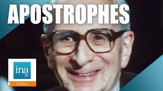 Apostrophes  Claude LéviStrauss quotJai hésité sur ma carrièrequot  Archive INA [upl. by Drarrej]