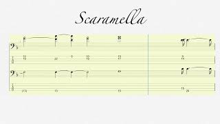 Scaramella  Josquin des Prez Classical Bass Tabs HQ [upl. by Sorazal]