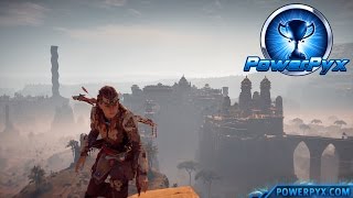 Horizon Zero Dawn  All Vantage Datapoint Locations All Vantages found Trophy Guide [upl. by Bradleigh]