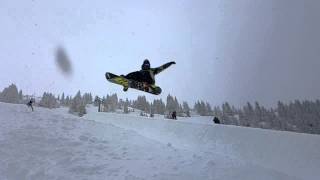 Samsung Galaxy S6 Edge Slow Motion Snowboard 720p [upl. by Massarelli]