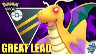 SHADOW DRAGONITE IS AN AMAZING LEAD IN ULTRA LEAGUE Pokémon GO Battle League [upl. by Delanty]