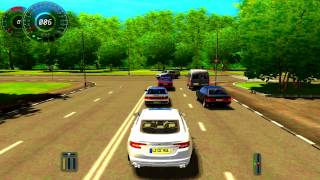 Jaguar XFR  City Car Driving 125  Logtiech G27 [upl. by Lothaire]