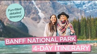 The Ultimate Banff Itinerary Best of Banff National Park in 4 Days [upl. by Abernon]