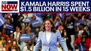 15 BILLION and lost Kamala Harris Campaign spent record levels as Donald Trump cruised to victory [upl. by Andris]