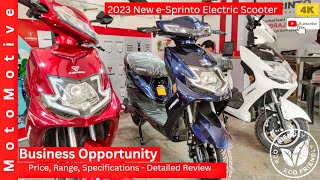 ESPRINTO EScooter Review  Exciting amp Affordable  Electric Scooter  eSPRINTO [upl. by Ainattirb]