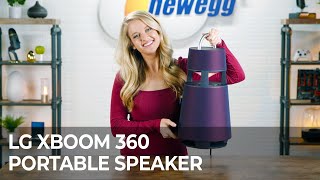 Unbox This  LG XBOOM 360 RP4 Portable Speaker [upl. by Ellison]