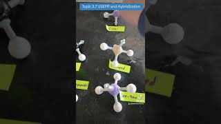 AP Chemistry Topic 27 Quick Video VSEPR and hybridization [upl. by Lashonda848]