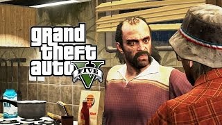 GTA V 35  Invadindo Estúdio Lamar e Enrosco do Michael e Trevor GTA 5 em Português PTBR [upl. by Faubion769]