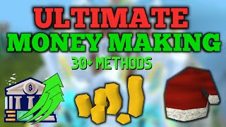 The ULTIMATE Runescape 3 Money Making Guide  30 METHODS Low Med High Level DailyF2P 202122 [upl. by Astraea]