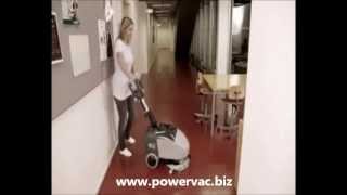 PowerVac Nilfisk SC350 battery floor scrubber [upl. by Roz]