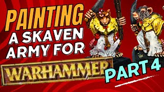 Painting a Skaven Army for Warhammer Part 4  August 23February 24 [upl. by Guyon]