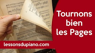 Comment tourner les pages pour le pianiste en concert [upl. by Belloir]