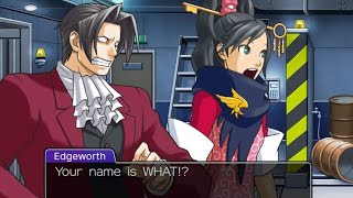 Objectionlol The official localized names in Ace Attorney Investigations 2 [upl. by Aznarepse549]