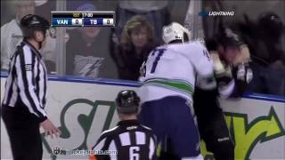 Rick Rypien vs Zenon Konopka Feb 9 2010 [upl. by Carlina]