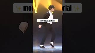 Moonwalk tutorial  Michael Jackson ✨🚶 [upl. by Abbi]