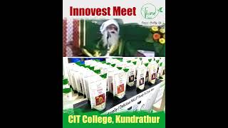 Thiru Foods Millet Stall in Innovest Meet at CIT College Kundrathur  100 Instant Millet Dosa Mix [upl. by Aileno]