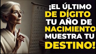 Lo que Significa el Último Dígito de tu Año de Nacimiento TE SORPRENDERÁ  Enseñanzas Budistas [upl. by Cadmar]