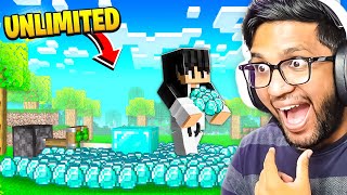 I DID ILLEGAL DIAMOND DUPLICATION GLITCHES IN MINECRAFT [upl. by Alakim]