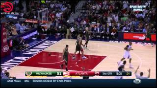 Kyle Korver 11 points in 65 seconds [upl. by Clarice]