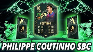 FIFA 22 COUTINHO SBC  CHEAPEST SOLUTION  NO LOYALTY [upl. by Nillor]