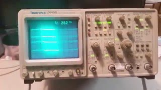 Tektronix 2445B First Inspection amp Power On Part 2 [upl. by Janyte151]