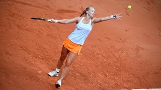 Kiki Bertens gives Netherlands a 10 lead [upl. by Telrats488]