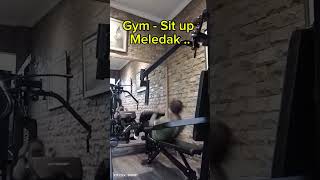 Gym  Sit up  meledak  olahraga  hidup sehat  feedshort [upl. by Leasia]