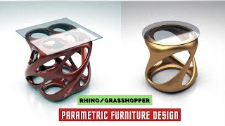 Grasshopper Tutorial  Parametric Furniture Design [upl. by Beatrice916]