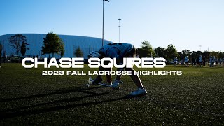 Chase Squires 2023 Fall Lacrosse Highlights  Dickinson Commit  2Way  Pomfret [upl. by Heaps]