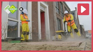 🏘️ STRAAT MAKEN 👷  Bouwer Power  NPO Zappelin [upl. by Ramraj]