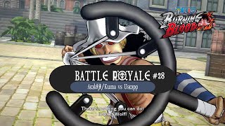 Battle Royale 28  The World Government  AokijiKuma Vs Usopp  One Piece  Burning Blood [upl. by Sharron330]