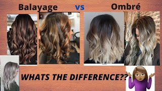 Balayage vs Ombre What is the Difference [upl. by Adlay24]