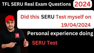 SERU Real 2024 Exam Questions  TFL SERU assessment 2024 SERU assessment mock test2 sa pco seru [upl. by Kcirddet606]