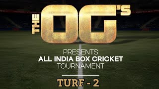 THE OGS Group Presents  All India Box Cricket Tournament  2024  Rajkot  Season 1  Turf 2 [upl. by Ailil614]