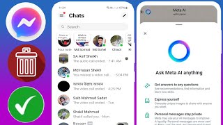 Paano Permanenteng Tanggalin ang Meta Ai Sa Messenger  Buong Gabay 2024 [upl. by Origra]