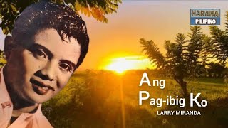 Ang Pagibig Ko  LARRY MIRANDA HaranaPilipino [upl. by Ahsielat]