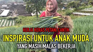 KERJA KERAS PETANI CANTIK SAAT BULAN PUASA PATUT DI JADIKAN INSPIRASI [upl. by Mccully]